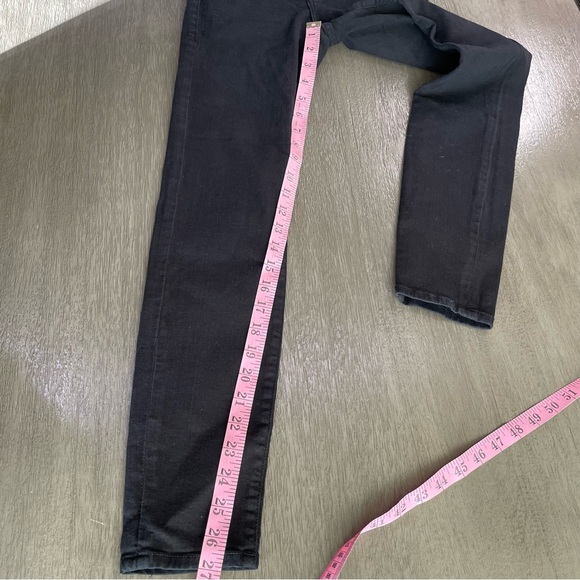 Good American Black Denim Good Legs Jeans Skinny 00 24 - Picture 11 of 13